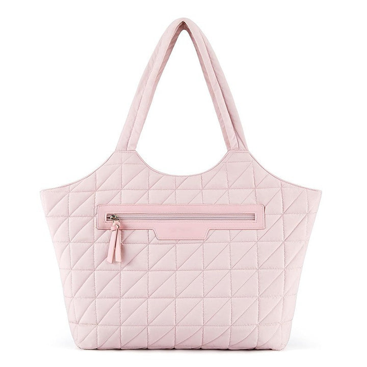 Padded handbag with textured design Bowlift