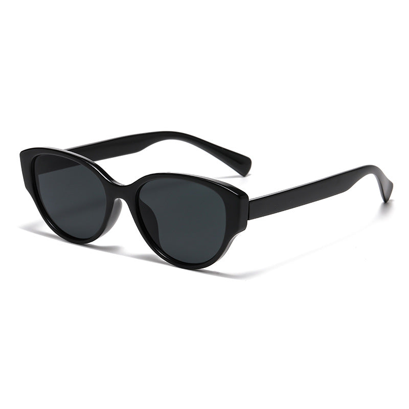 Women's Cat-Eye Sunglasses with UV Protection and Fashionable Frame Bowlift