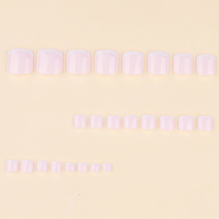 Elegant and Easy-to-Care-for Toenail Art Bowlift