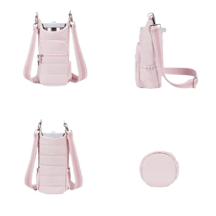 Multifunctional Shoulder Bag for Drinks and Essentials Bowlift