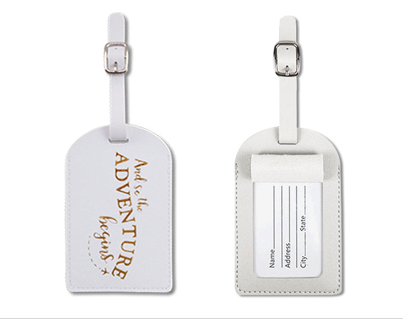 Vintage-Inspired Travel Luggage Tag Bowlift
