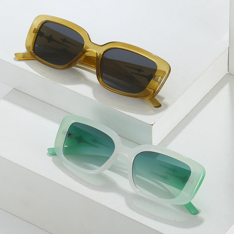 Modern Minimalist Square Frame Sunglasses Bowlift