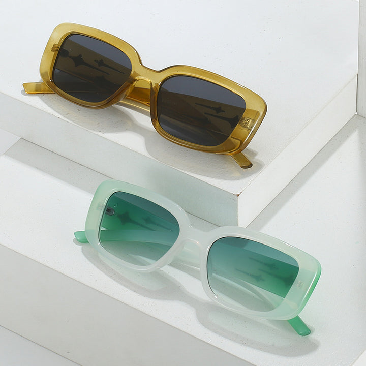 Modern Minimalist Square Frame Sunglasses Bowlift