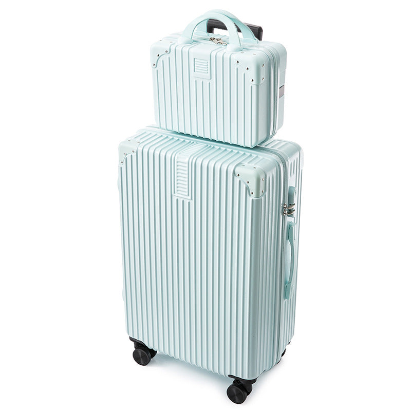 Men's Premium Dual-Layer Rolling Luggage Set Bowlift
