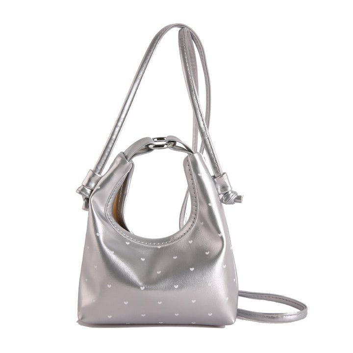 WoCute Heart-Patterned Mini Shoulder Bag Bowlift