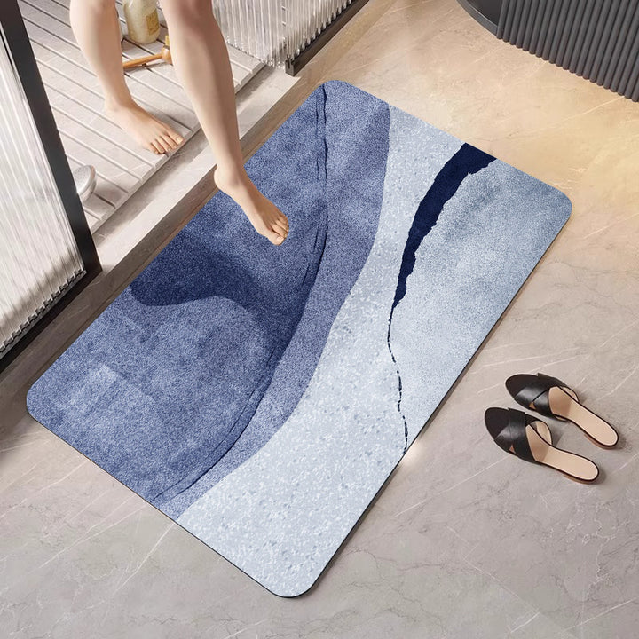 Stylish Patterned Bath Mat Bowlift