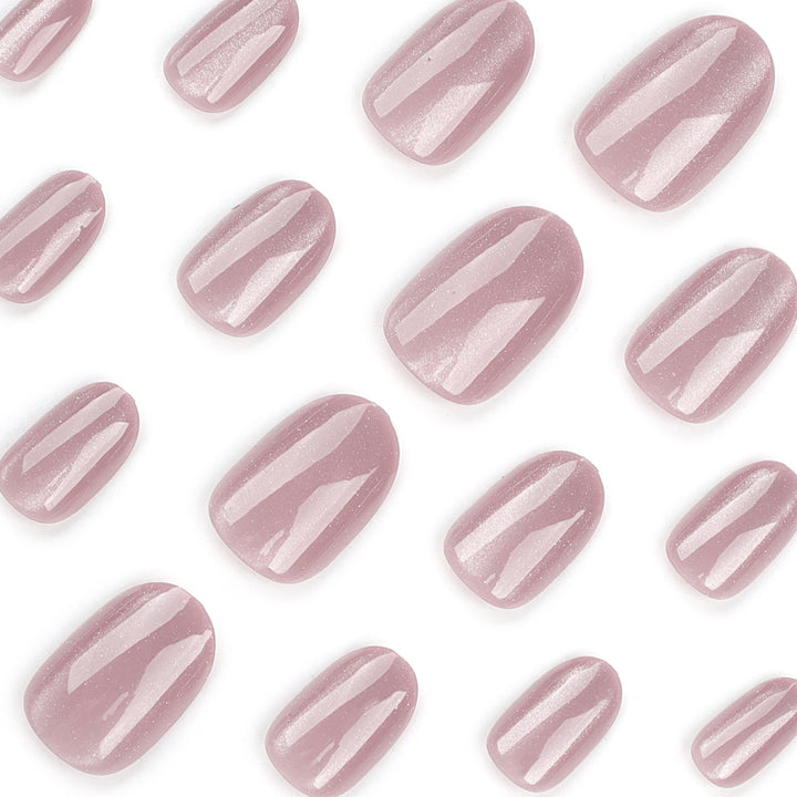 Nail art with glitter finish Bowlift