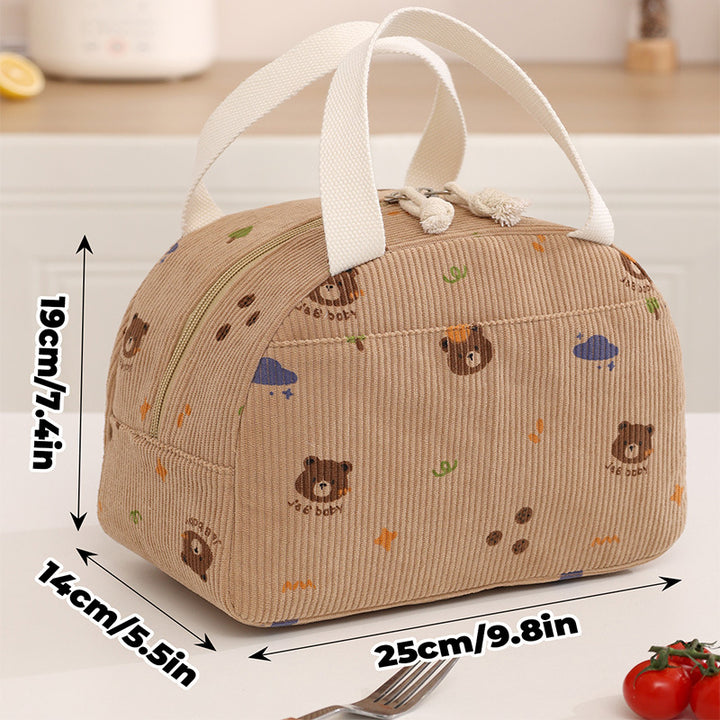 Insulated Floral Print Lunch Bag Bowlift