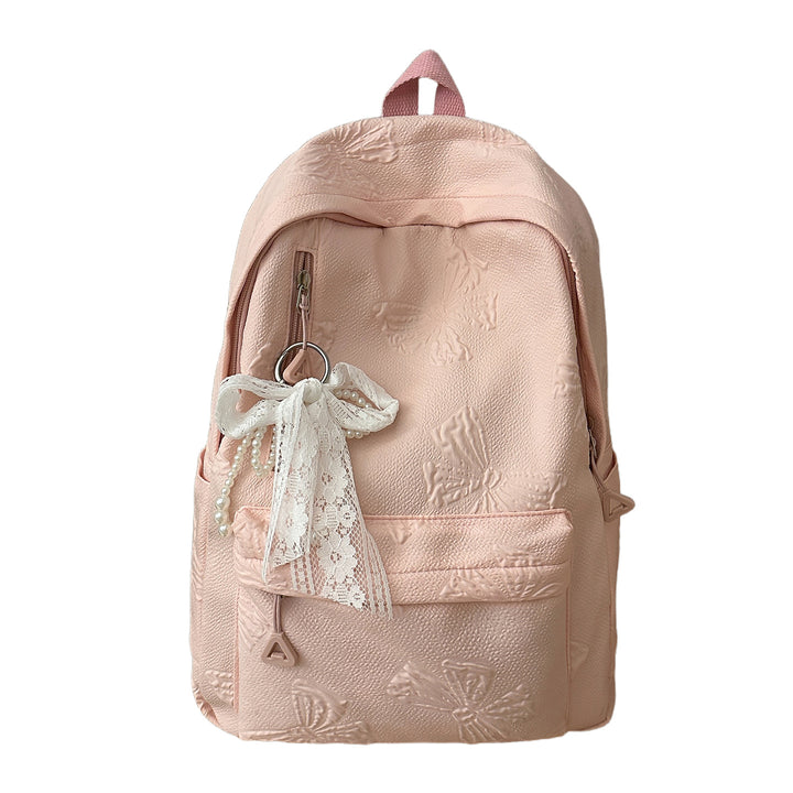 Decorative Butterfly Embossed Backpack