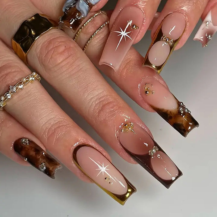 Artistic Luxury Press-On Nails Bowlift