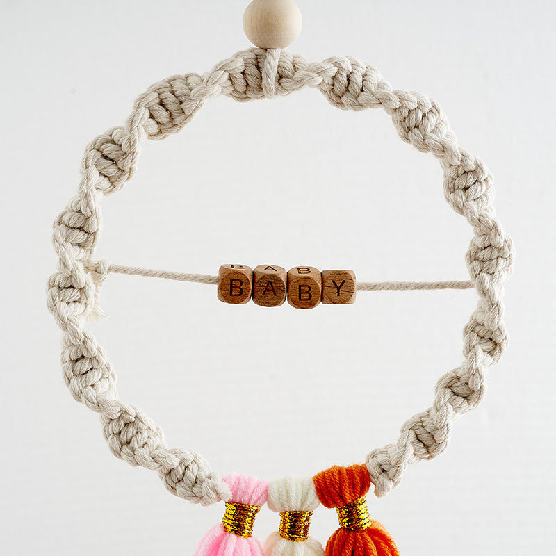 Decorative Macrame Dreamcatcher Wall Hanging Bowlift