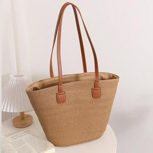 Oversized Beach Bag Made of Woven Material Bowlift