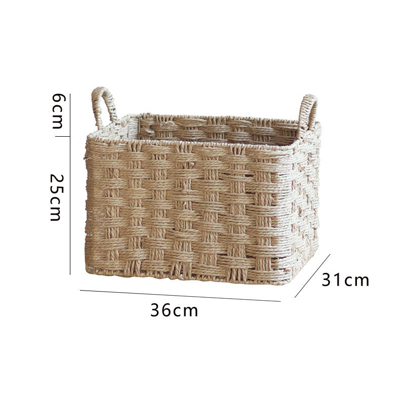 Handwoven storage basket Bowlift