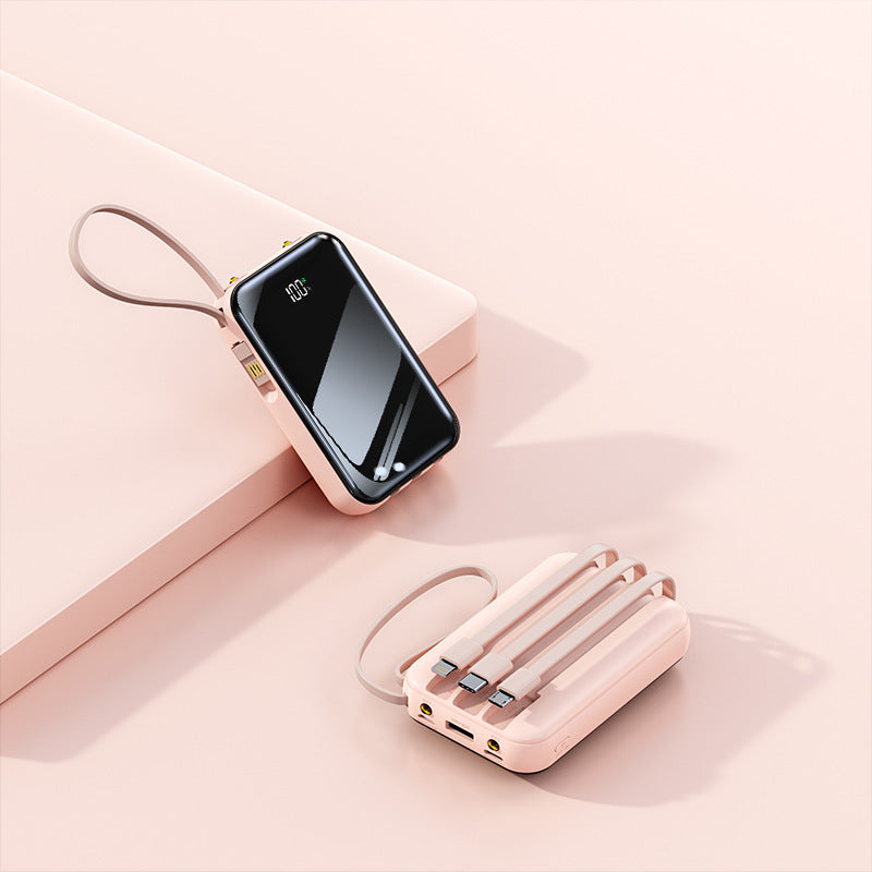 Portable power bank with integrated charging station Bowlift