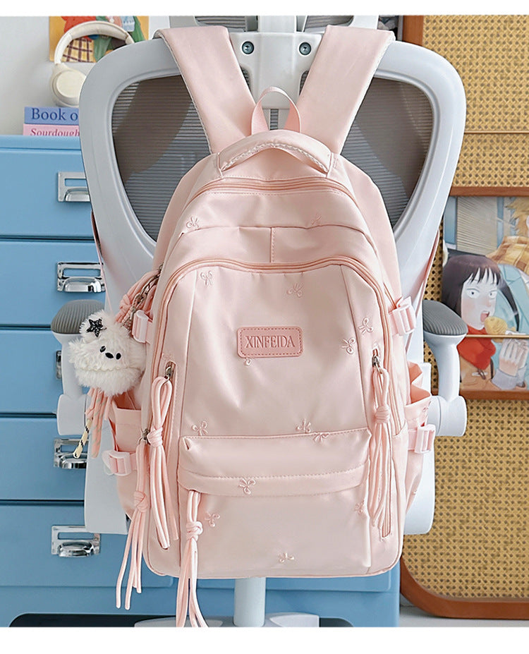 Stylish Emi Floral Embroidered Backpack