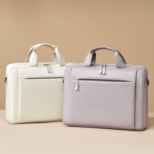 Laptop Bag With Practical Organizer And Removable Shoulder Strap Bowlift