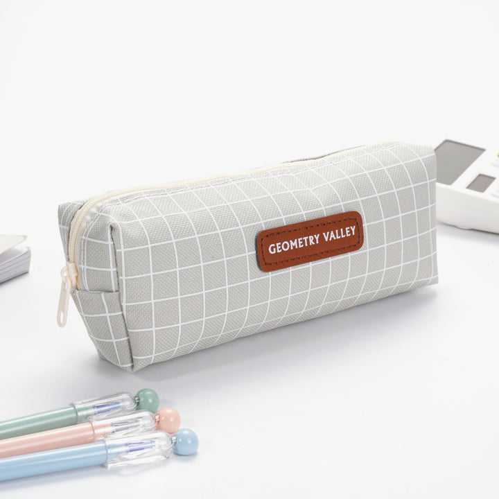 Geometric Print Pencil Case Bowlift