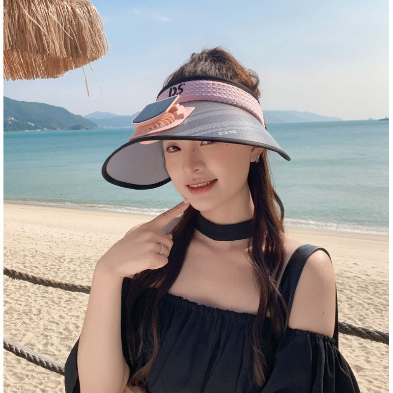 Adjustable sun visor with UV protection and padded headband Bowlift