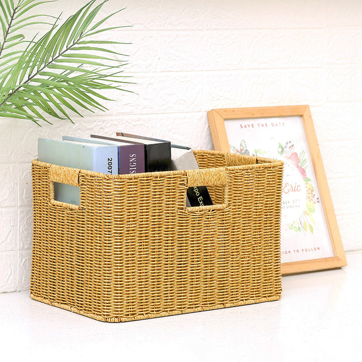 Handmade Wicker Storage Box Bowlift