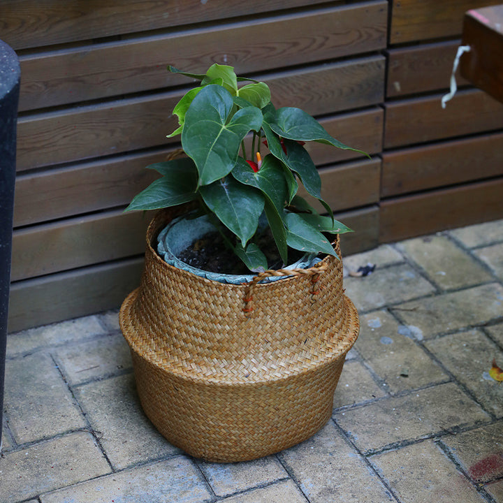 Handmade Woven Storage Basket Bowlift