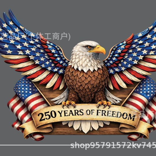 Unisex decorative anniversary bell with Statue of Liberty and bell relief Bowlift
