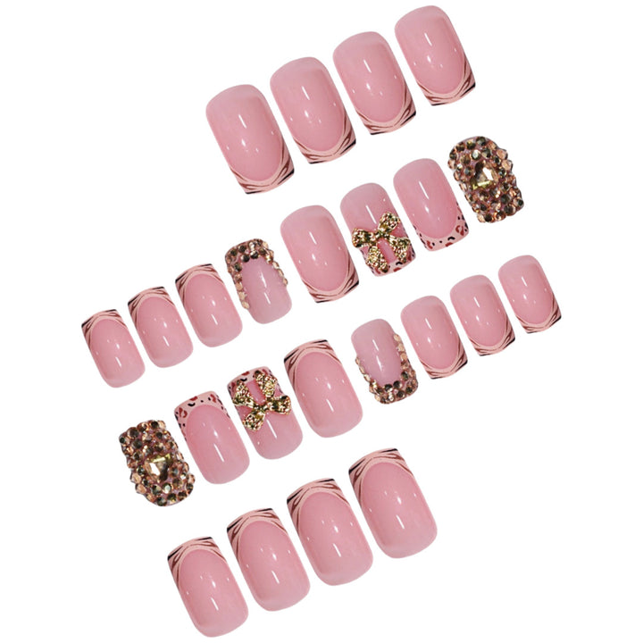 Luxury Decorative Press-On Nail Extensions Bowlift