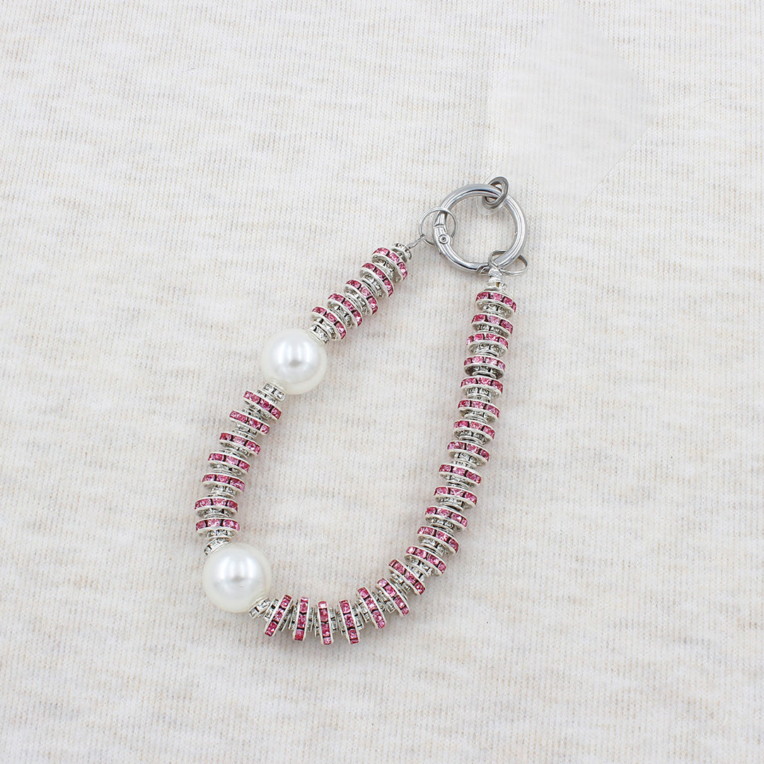 Crystal-Embellished Eyewear Chain Bowlift