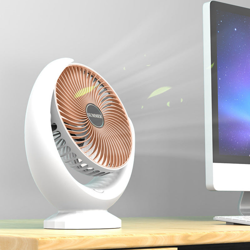 Ladies portable table fan with innovative fan technology Bowlift