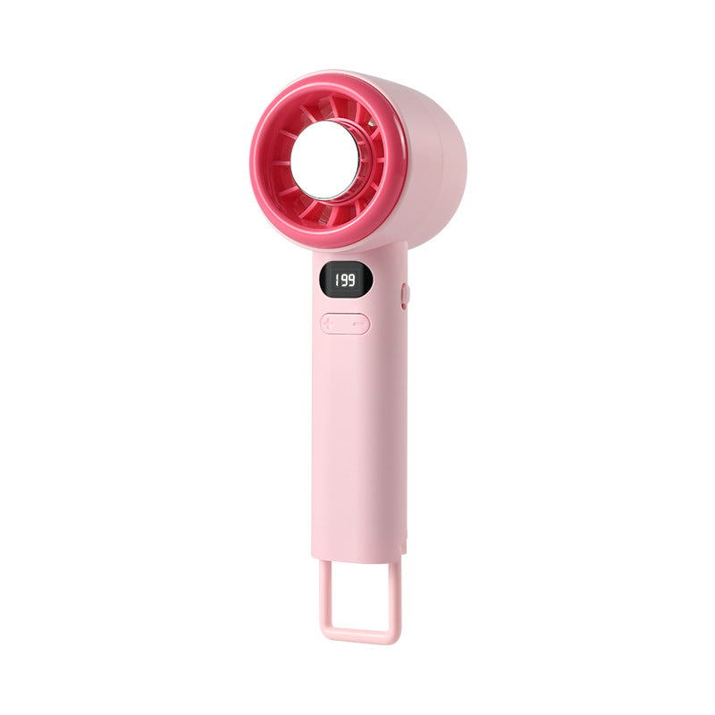 Unisex Portable Hand Fan with Digital Control and Powerful Battery Bowlift