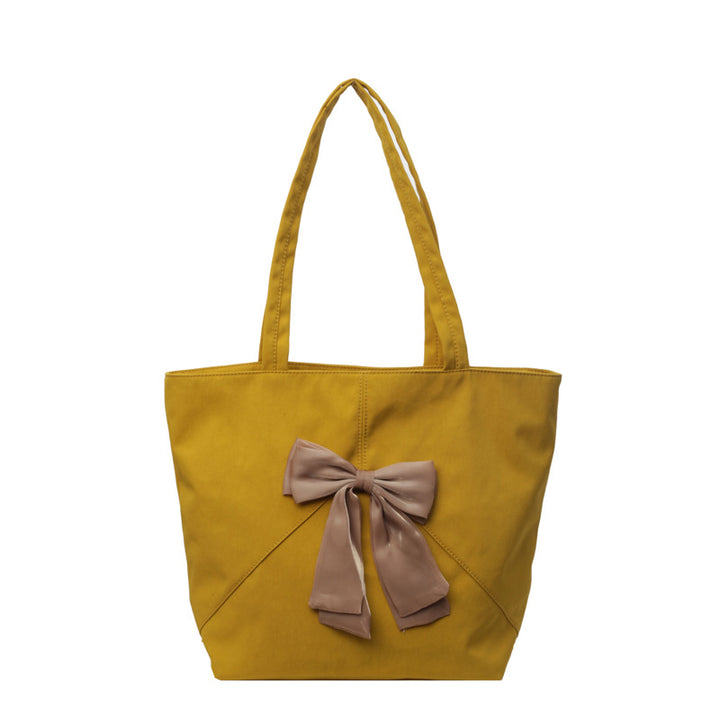 Elegant Bow Detail Tote Bag Bowlift