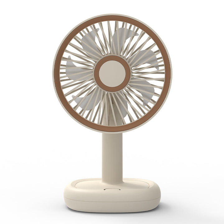 Unisex table fan with flexible tilt angle Bowlift