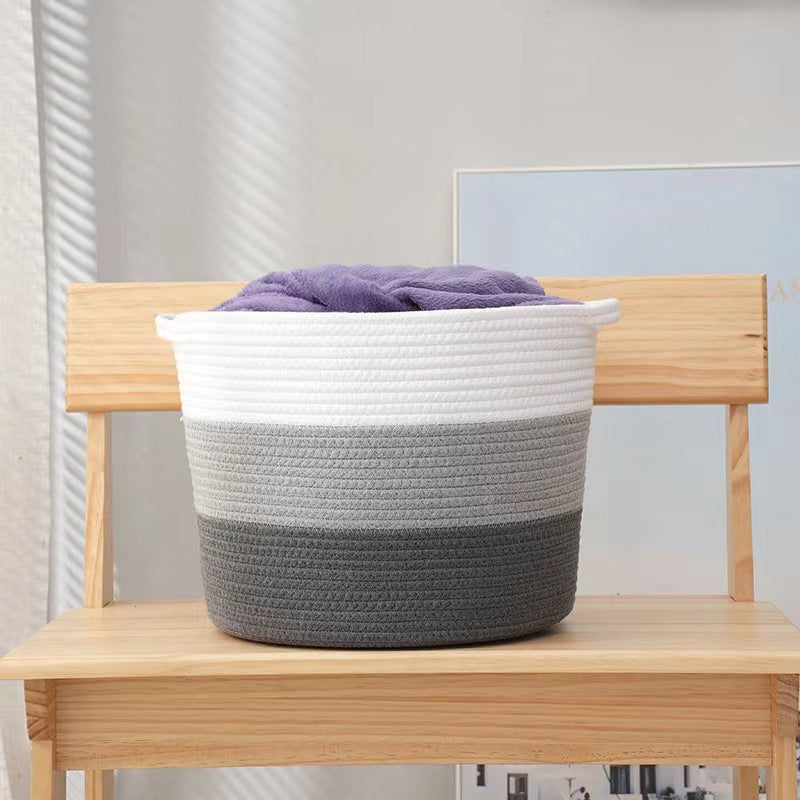 Ladies Stylish Storage Basket with Practical Handle Bowlift