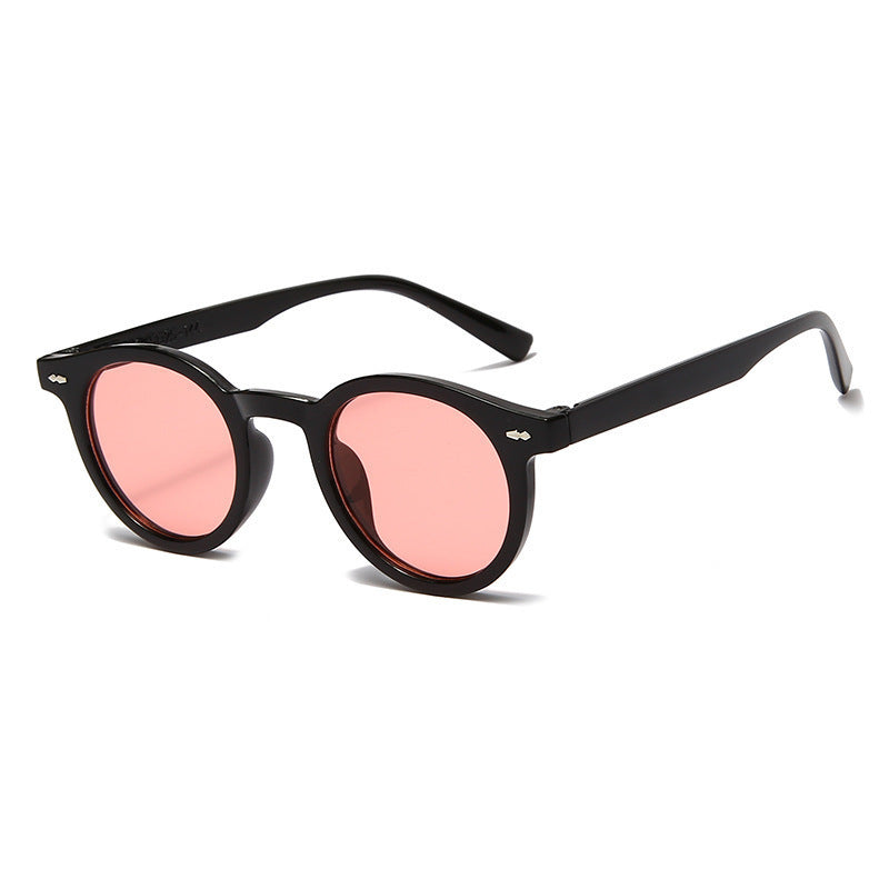 Retro-Inspired Round Frame Sunglasses Bowlift