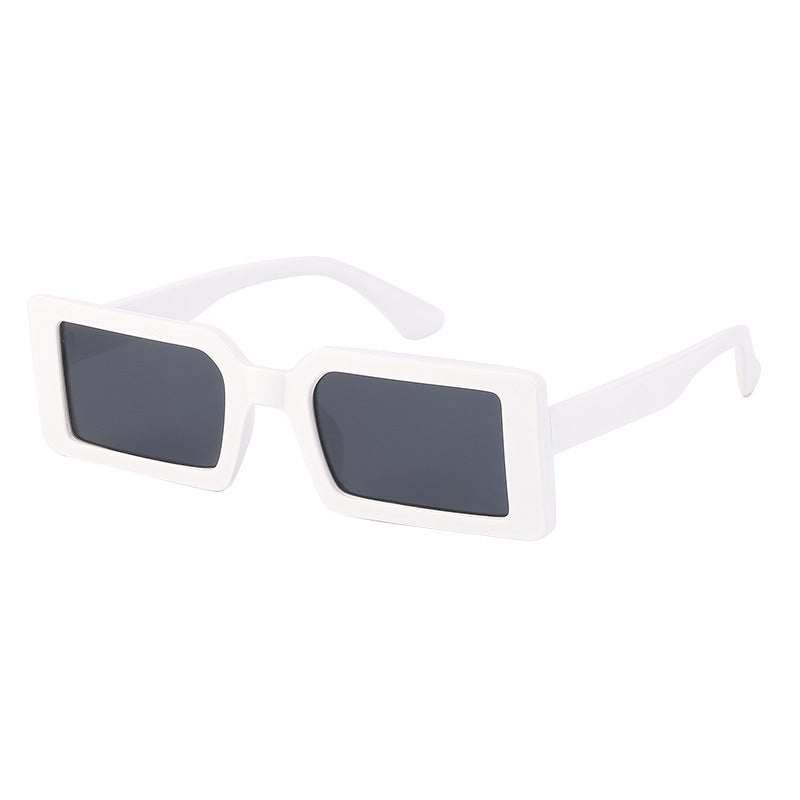 Women's fashion transparent corner sunglasses Bowlift