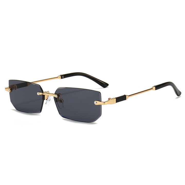Ladies elegant and fashionable sunglasses with transparent frame Bowlift