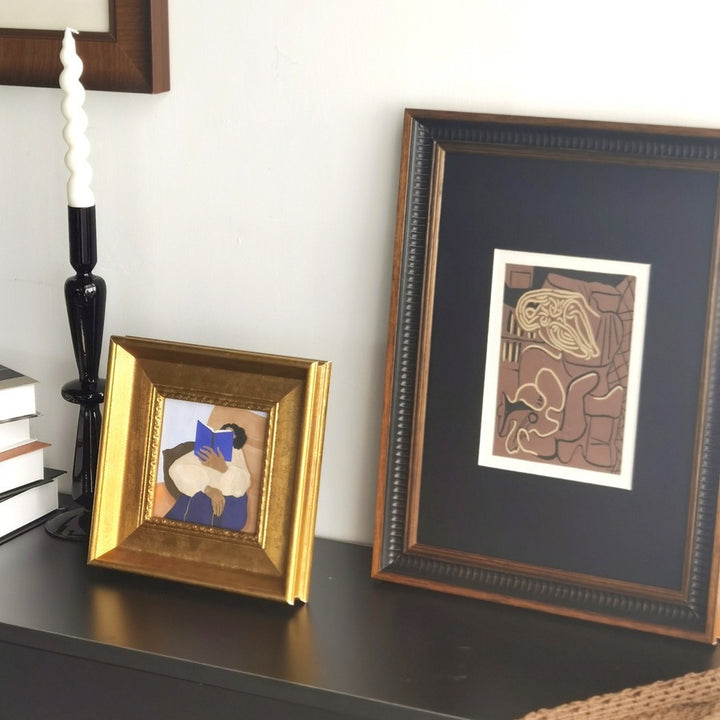 Framed Illustrated Art Print