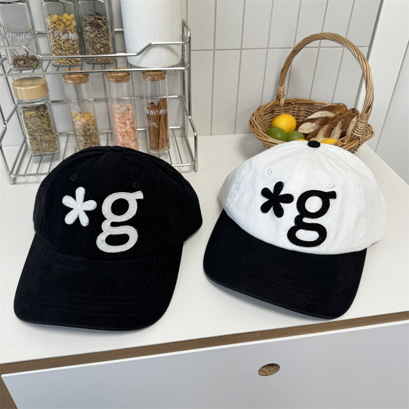 Men's Casual Embroidered Corduroy Cap Bowlift