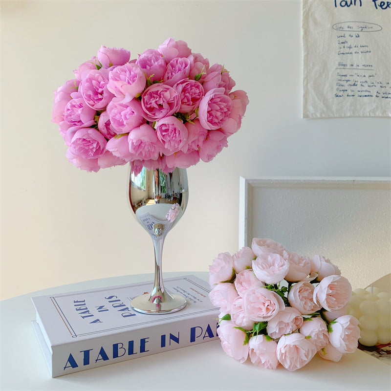 Faux Tulip Floral Bouquet