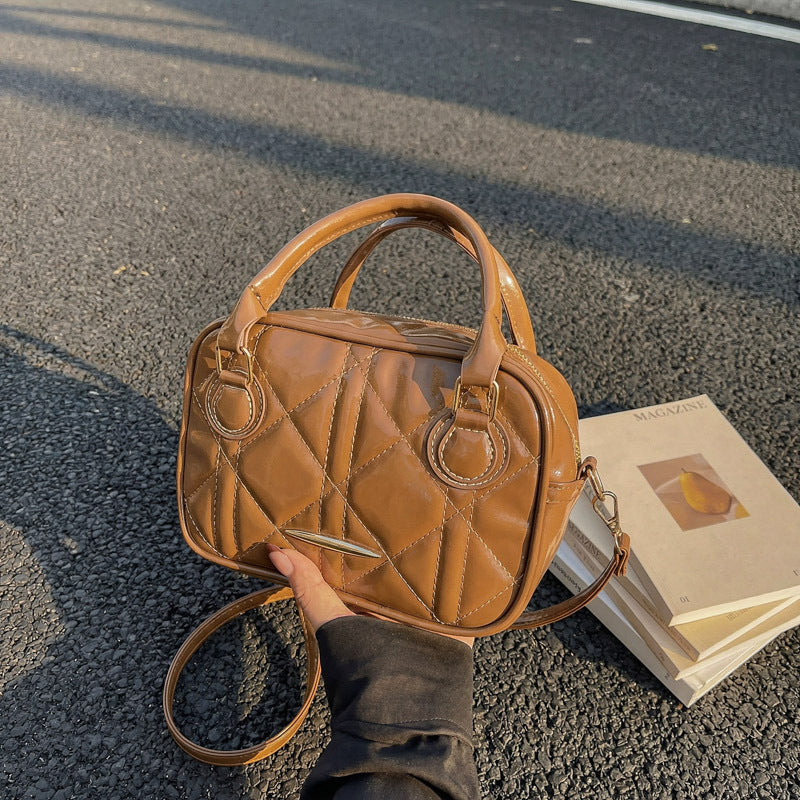 WoQuilted Mini Satchel Bag Bowlift