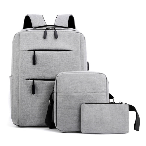 Multi-Compartment Versatile Backpack Set Bowlift