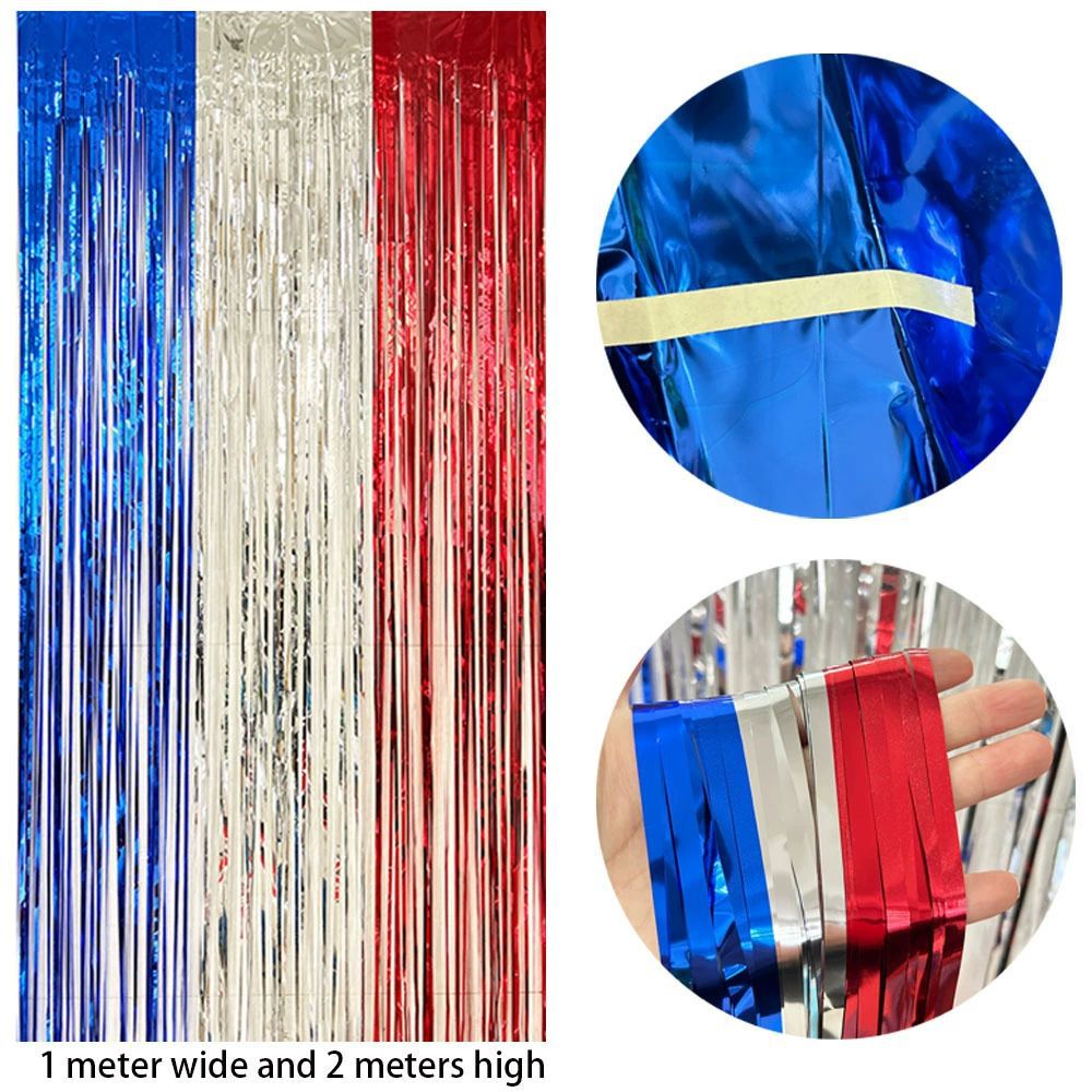 Unisex nano glittering party curtain with star motif as photo background Bowlift