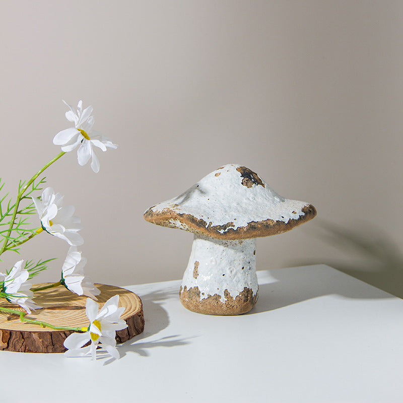 Artistic Mushroom-Shaped Decorative Figurine