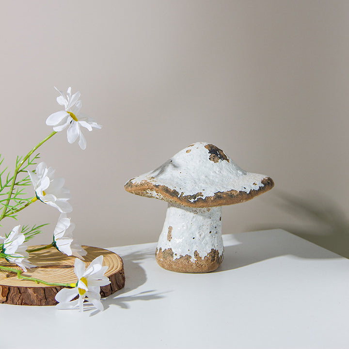 Artistic Mushroom-Shaped Decorative Figurine