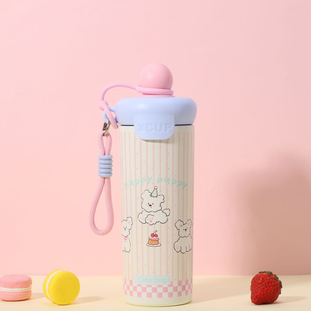 Artistic Insulated Water Flask Bowlift