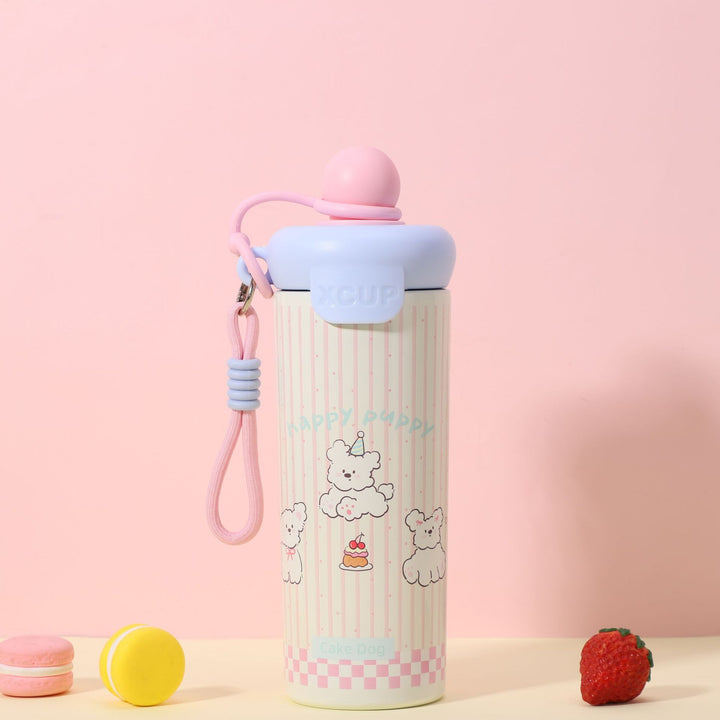 Artistic Insulated Water Flask Bowlift