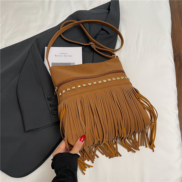 Stylish Fringe Crossbody Bag Bowlift