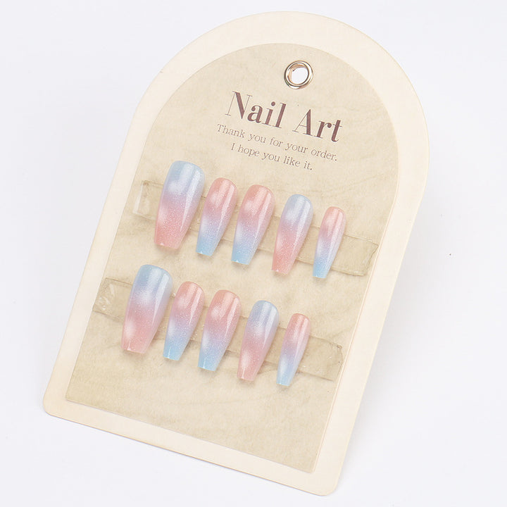 Ombre Press-On Nail Set Bowlift