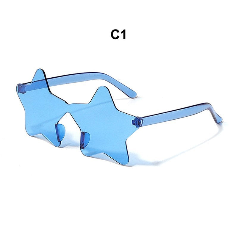 Ladies Star-Shaped Sunglasses Bowlift