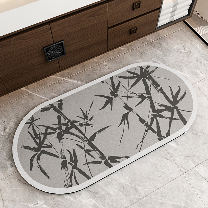 Decorative Bathroom Runner Mat Bowlift