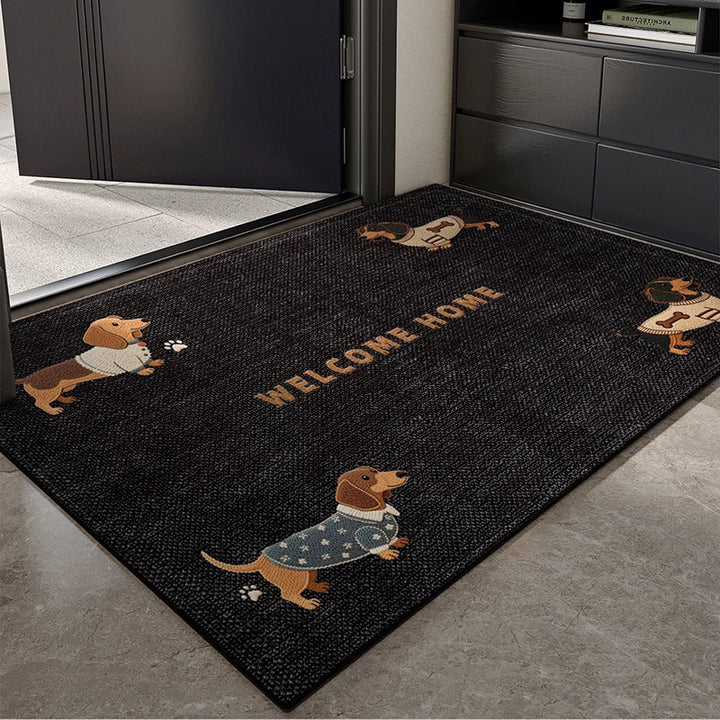 Dog-Themed Welcome Mat